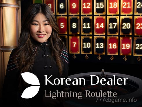 Korean Dealer Lightning Roulette